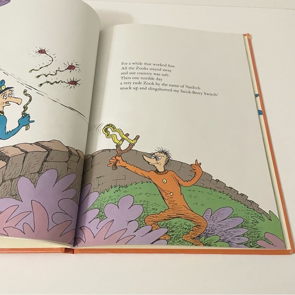 Vtg 1984 Dr. Seuss The Butter Battle Book Hardback Random House - Picture 16 of 16